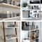 Curver® Jute Grey Plastic Storage Basket Organizer